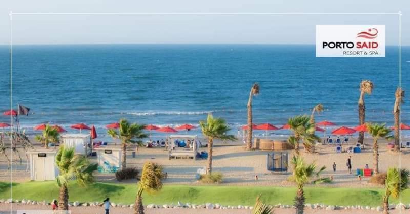 شاليه فندقي أرضي بحديقه خاصه في منتجع بورتوسعيد 'Ezbet Shalabi el-Rudi المظهر الخارجي الصورة